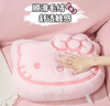 名创优品（MINISO）三丽鸥家族系列Hello Kitty18号大头靠枕粉色款沙发抱枕新年礼物 实拍图