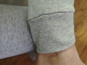 海澜之家保暖内衣男士秋衣秋裤男100%纯棉抗菌防螨秋冬季内衣圆领保暖套装 2025年新款升级50支纯棉抗菌防螨-浅灰 XL /175(体重130-150斤) 实拍图