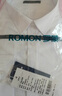 罗蒙（ROMON）纯色商务职业正装男士白衬衫工装外套长袖衬衣男CS108白色2XL 实拍图