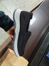 布舍元（BUSHEYUAN）休闲帆布鞋老北京布鞋一脚蹬懒人板鞋单鞋男士331-1711 黑色 39  实拍图