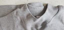 铜牛内衣 男士秋冬棉质半高领秋衣中老年基础打底上衣单件NS004 10花灰:90%棉 10%聚酯纤维 XL (175/100) 实拍图