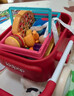 纽奇 儿童过家家玩具可剥水果切切乐仿真蔬菜厨房套装男女孩生日礼物 西餐款26件套【大号折叠收纳篮】 实拍图