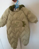 迷你巴拉巴拉连体羽绒服男女童宝宝冬季加厚三防萌趣动物毛绒帽羽绒连体衣 实拍图