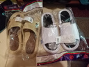 回力拖鞋男士厚底防滑浴室一字拖休闲外穿耐磨凉鞋SDJ-3A77 白黑44-45 晒单实拍图