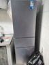 美的（Midea）220升三门冰箱灰色租房家用客厅宿舍小型冰箱三开门节能省电低音运行BCD-220TM【国家补贴】 实拍图