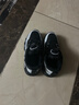 回力瑞断码男童棉鞋2026春季新款加绒二棉鞋皮面防水儿童运动鞋子 1805黑灰二棉薄绒 1805黑灰二棉 39 码内长24.9CM 实拍图