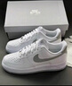 耐克NIKE男空军一号AF1 新年礼物 运动鞋FJ4146-100白灰42.5 实拍图