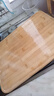 京东京造 菜板 楠竹砧案板切菜厨房双面分切【可立可磨刀】44*32*1.7cm 实拍图