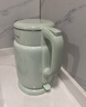 九阳（Joyoung）热水壶烧水壶电水壶 双层壶体 304不锈钢 1.5L家用0胶水电水壶 K15FD-W112 实拍图