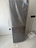 美的（Midea）220升三门冰箱灰色租房家用客厅宿舍小型冰箱三开门节能省电低音运行BCD-220TM【国家补贴】 实拍图