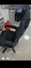 朗域轩品人体工学电竞椅人工力学座椅久坐护腰宿舍游戏电脑椅子可躺写字椅 【升级四向腰托】骁骑黑丨1级气杆 120-155度(含) 联动扶手 四向腰托 实拍图
