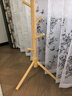 小匠材衣帽架实木衣架落地卧室挂衣服架子落地衣架家用立式晾衣架 实拍图
