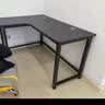 久丞家具转角电脑桌学生家用书桌双人书架一体组合桌卧室拐角L型电竞桌子 【加厚16mm桌面】灰橡木右转角 180x120x74cm 实拍图