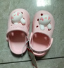 牧童儿童拖鞋夏男宝宝洞洞鞋软底女童卡通洗澡婴幼儿家居鞋萌兔粉180 实拍图