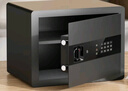 得力（deli）保险柜 办公家用电子密码保管箱小型入墙入柜私密箱隐藏保密柜 可固定安装 30cm黑 实拍图