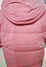 坦博尔羽绒服女短款秋冬连帽宽松保暖女士外套厚TD236356 粉黛红 180  实拍图