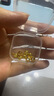 洲足金999金珠黄金小金珠金豆古法金珠DIY配件散珠隔珠路路通转运珠 3mm金珠  合单满 0.16g 包邮 单颗约0.02g 实拍图