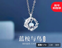 唯一（Winy）蓝桉与鸟999纯银项链女款轻奢小众高级感生日礼物新年送女朋友 实拍图