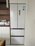 美的（Midea）400L法式多门冰箱超薄零嵌入式小户型除菌净味一级能效风冷无霜以旧换新白色MR-421WUFPZE国家补贴 实拍图