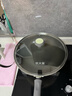 炊大皇炒锅不粘锅易洁少油烟平底多用炒菜锅煎锅32cm磁炉通用JK02CG  实拍图
