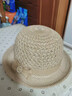 俞兆林春夏季新款优雅小礼帽时尚百搭编织帽子卷边洋气妈妈遮阳帽渔夫帽 卡其色 卷檐小清新 M(56-58cm) 晒单实拍图
