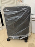 不莱玫行李箱女拉杆箱男旅行箱大容量密码箱商务学生托运箱24英寸 黑色 实拍图