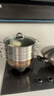 乐扣乐扣（LOCK&LOCK）不锈钢蒸锅 家用大容量蒸锅28CM三层组合套装 可蒸肉蒸鱼包子馒头 实拍图
