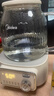 美的（Midea）花漾0胶水全玻璃养生壶 多功能煮茶壶 母婴烧水壶 恒温电热水壶 全自动一体煮茶器1.2L YS12B302J 实拍图