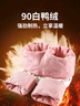 浪莎工装羽绒裤女【26秋冬新品】外穿白鸭绒裤防寒棉裤东北特厚保暖裤 实拍图