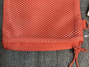 MUJI再生聚酯纤维 双拉链包 旅行包 橙色M 实拍图