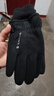 车归沐电动车手套防风防寒加绒保暖手套摇粒绒双面绒手套户外骑行手套 实拍图