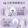 贝亲（Pigeon）牛奶杯吸管配件 直饮吸管两支装（18M+）DA220 实拍图