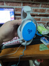 觅声白羊座游戏耳机头戴式HiFi有线三角洲行动吃鸡专业听声辨位fps电脑电竞专用虚拟7.1声道降噪耳麦 3.5mm接口雪域白+星云声卡-赠耳机支架-专属智能驱动 实拍图