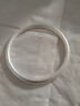 顺庆银楼古法银手镯哑光9999足银男女传承镯子饰品闭口素圈手镯送女友 古法银镯40克-60mm配证书 实拍图