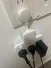 公牛（BULL）柔性转换插头/品字形一转六插座/无线转换/电源转换器 适用于卧室、厨房 6位分控开关 GN-97333 实拍图