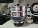 美的（Midea）铸铁电炒锅多功能一体家用电蒸锅 多用途铁锅煮炖炒菜锅电火锅 食品级不锈钢多层大容量 ZGC36T02 实拍图