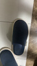 优调棉拖鞋男软底舒适居家抗菌保暖防滑静音大码地板拖鞋冬 藏青40-41 实拍图