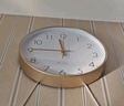 BBA挂钟北欧钟表客厅挂墙简约创意台钟现代时钟 35cm 实拍图
