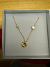 礼意久久999足金黄金吊坠四叶草项链女款2025新款生日礼物女士女生送妈妈 新年礼物跨年礼物元旦礼物送女生结婚纪念日送老婆已婚 【999足金吊坠+925银镀金链】新年礼物给女生送女朋友 实拍图