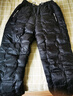 雅鹿2025冬季新款羽绒裤女外穿显瘦加绒加厚休闲白鸭绒保暖棉裤女 3460黑色 M (推荐85-105斤) 实拍图