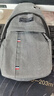 男士胸包户外运动小挎包休闲时尚牛津布单肩斜挎包男包胸前小背包 灰色BJ506-1 实拍图