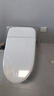 九牧（JOMOO）轻智能马桶一体机全自动冲水恒温座圈抗菌虹吸式坐便器 【脚感翻盖无水压限制】SQ8640 400mm (390以上选择) 实拍图