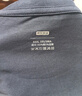 京东京造【已售300w件】短袖t恤男衣服秋季男士打底外穿 深灰色 3XL 实拍图
