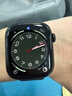 Apple/苹果 Watch Series 10 智能手表GPS+蜂窝款42毫米亮黑色铝金属表壳黑色运动型表带M/L MWXN3CH/B 实拍图