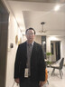 罗蒙羊毛西服男青年工装商务职业单西纯色外套秋冬季毛呢西装男上衣 实拍图