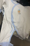 棉芹 新生儿衣服婴儿春秋款连体衣贴身纯棉睡衣0-3个月宝宝打底内衣 浅蓝小熊【2件装 四季款】 52cm [新生儿5-8斤以下或待产] 实拍图