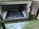 美的（Midea）家用变频微波炉平板式易清洁 800W微波速热 一键智能菜单 钻石背板 微晶面板加热20L（PM20M2） 实拍图