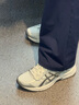亚瑟士ASICS男鞋透气跑鞋运动鞋缓震舒适跑步鞋 GEL-CONTEND 4 白色/银色 40.5 实拍图
