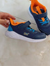 361°儿童运动鞋男女童(3-12岁)防撞鞋头密网休闲跑鞋 蓝 37 实拍图