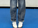 Kappa卡帕男鞋厚底板鞋男款2026新款复古休闲德训鞋百搭运动鞋子男 经典白/鹈鹕灰 37 实拍图